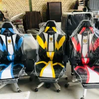 صندلی گیمینگ زیر پایی دار مدل فراری