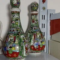 تنگ گل مرغی قدیمی و آنتیک