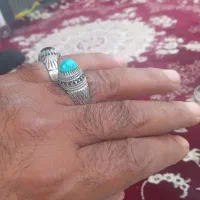 انگشترنقره عتیقه خیلی قدیمی وتک
