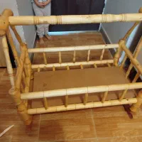 گهواره چوبی  و کالسکه دلیجان|کالسکه و لوازم جانبی|همدان, |دیوار