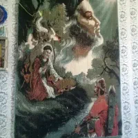 تابلو فرش  ماشینی یک متری امام رضا