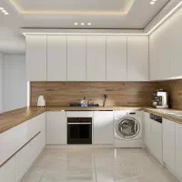 کابینت اماده پیش ساخته/ارتفاع۹۰/هود/گاز