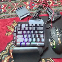 موس وکیبورد درحد نو با هاب وکابل تاپیسی