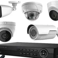 پکیج دوربین مدار بسته& /میکروفن دار پک 8تایی ٪ +