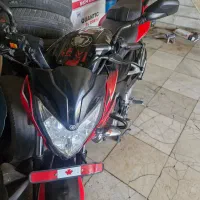 موتور ns200 پالس|موتورسیکلت|کرج, مصباح|دیوار