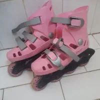 دوجفت  اسکیت صورتی  در حد نو