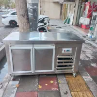 فریزر میز کاری موتور فرانسه ۱نیم متری|کافی‌شاپ و رستوران|تهران, باشگاه نفت|دیوار
