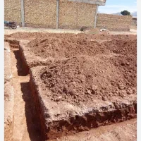 تخریب خانه گلنگی وپی وکندوکاری ساختمان