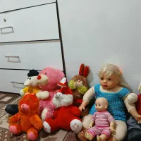 عروسک در حد نو ۸عدد