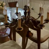 لوستر برنز آنتیک  فرانسه|لوستر و چراغ آویز|کرج, فاز ۱ مهرشهر|دیوار