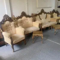 مبل سلطنتی نو یه ماه استفاده|مبلمان خانگی و میز عسلی|مریوان, |دیوار