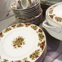سرویس ۶ نفره ژاپنی ۸۰ پارچه نو مناسب جهیزیه|ظروف سرو و پذیرایی|تهران, تولید دارو|دیوار