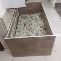 تخت خواب کودک همراه خوشخواب فنری