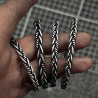 انواع بنگل و دستبند نقره