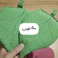 دستگیره طرحدار کتان نخ|سفره، حوله، دستمال آشپزخانه|اسفراین, |دیوار