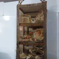 بوفه فلزی طرح هخامنش|بوفه، ویترین، کنسول|رشت, فلسطین|دیوار