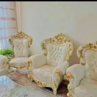 فروش مبل سلطنتی منبت|مبلمان خانگی و میز عسلی|آبیک, |دیوار