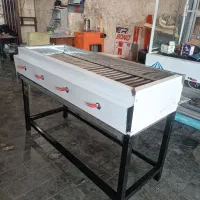 کباب پز گازی ومنقل هود وان سینک میزکار کابینت فلز|کافیشاپ و رستوران|ارومیه, |دیوار