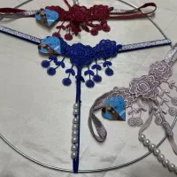 شورت لامبادا فانتزی مرواریدی