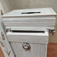 سطل و جا دستمال در حد نو