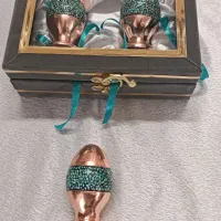 فیروزه کوبی نمکدان مس