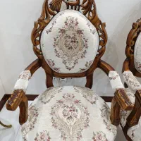 مبل چوب گردو منبت کاری شده|مبلمان خانگی و میز عسلی|تهران, خاوران|دیوار