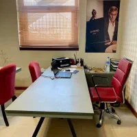 میز کار و قفسه با چوب MDF های گلس|کتابخانه، شلف، قفسه‌های دیواری|مشهد, رضاشهر|دیوار