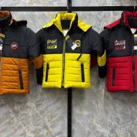 کاپشن پسرانه زرد.قرمز.نارنجی