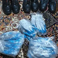 دستکش کار و لباس کا و کفش ایمنی