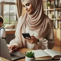 کار در فضای مجازی برای بانوان ۲۵سال به بالا