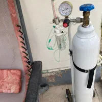 کپسول اکسیژن  ۱۰ لیتری چینی همراه با مانومتر