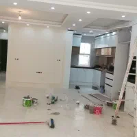 نقاشی ساختمان و کناف نقاش|خدمات پیشه و مهارت|گرگان, |دیوار