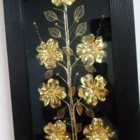 تابلو طلایی  مشکی|تابلو، نقاشی، عکس|تربت‌حیدریه, بالا ولایت|دیوار