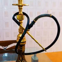 قلیان برنجی طلایی|کلکسیون و سرگرمی|مریوان, |دیوار