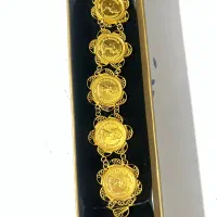 دستبند طلا سکه ای