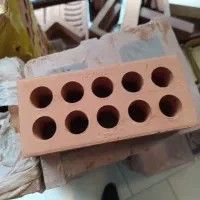 فروش آجر ده سوراخه قرمز ۴طرف نما