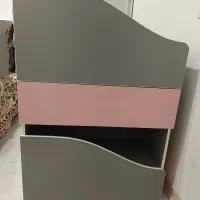 تخت خواب ام دی اف دو منظوره نوزاد نوجوان در جم|تخت و سرویس خواب|جم, |دیوار