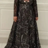 مجلسی لباس طوسی