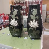 گلدان خارجی گل برجسته جفت/لوازم خانگی جهیزیه|صنایع دستی و سایر لوازم تزئینی|تهران, شادمان|دیوار