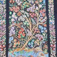 تابلو فرش ابریشم