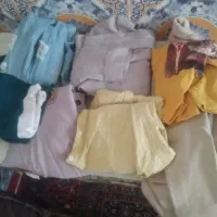 مانتو و شومیزو پالتو تمییز یکی شون اصلا تن نرفته