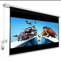 پرده نمایش اسکوپ برقی 3 متری