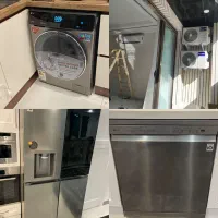 خدمات نصب کولرگازی(اسپلیت) لباسشویی ظرفشویی سایدTV