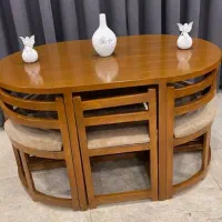 میز غذا خوری کمجا|میز و صندلی غذاخوری|هشتگرد, شهرک ولیعصر (مصلی)|دیوار