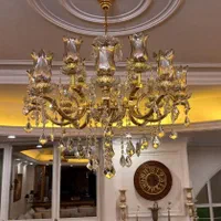لوستر تالاری لاله، ایستاده و رومیزی کنارسالنی مجلل|لوستر و چراغ آویز|تهران, فرمانیه|دیوار