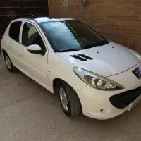 ماشین 207 سقف پانوراما مدل 1401 بسیار تمیز