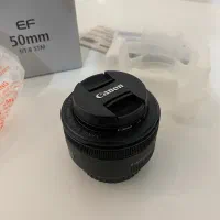 لنز canon 50 f1/8پرتره درحد نو