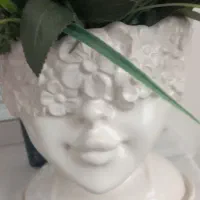 گل با گلدان سرامیکی|گل مصنوعی|ارومیه, |دیوار