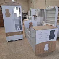 تخت کمد دومنظوره نستر کیتی کلبه جدید ۲|اسباب و اثاث بچه|تبریز, |دیوار