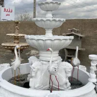 آبنمای جذاب برای جذابتر کردن باغ ویلای شما